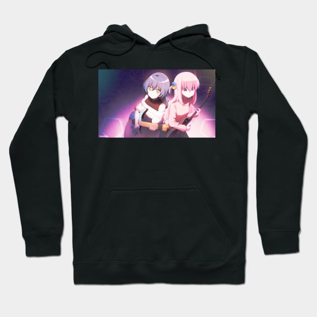 Bocchi the Lock Fanart Hoodie by Despuntater